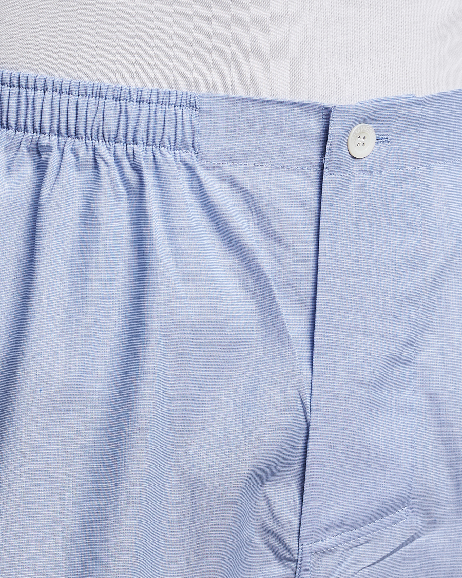 Mies | Yöpuvut ja kylpytakit | Zimmerli of Switzerland | Mercerized Cotton Pyjamas Light Blue