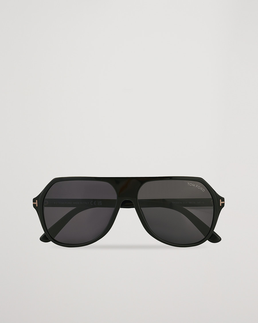 Miehet |  | Tom Ford | Hayes Sunglasses Shiny Black/Smoke