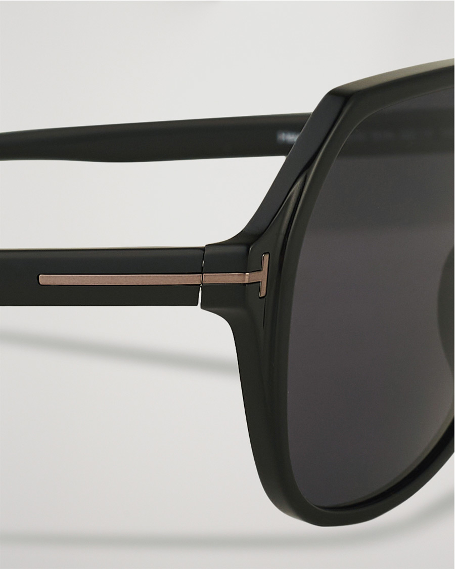 Mies | Tom Ford Hayes Sunglasses Shiny Black/Smoke | Tom Ford | Hayes Sunglasses Shiny Black/Smoke