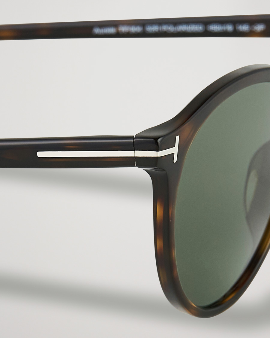Mies | Tom Ford Aurele Polarized Sunglasses Dark Havana/Green | Tom Ford | Aurele Polarized Sunglasses Dark Havana/Green