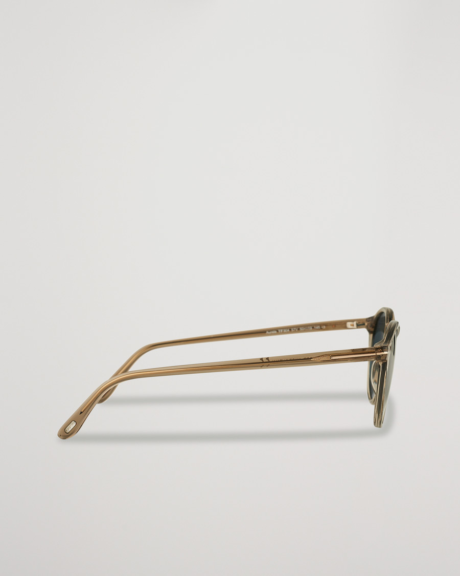 Mies | Aurinkolasit | Tom Ford | Aurele Sunglasses Shiny Beige/Blue