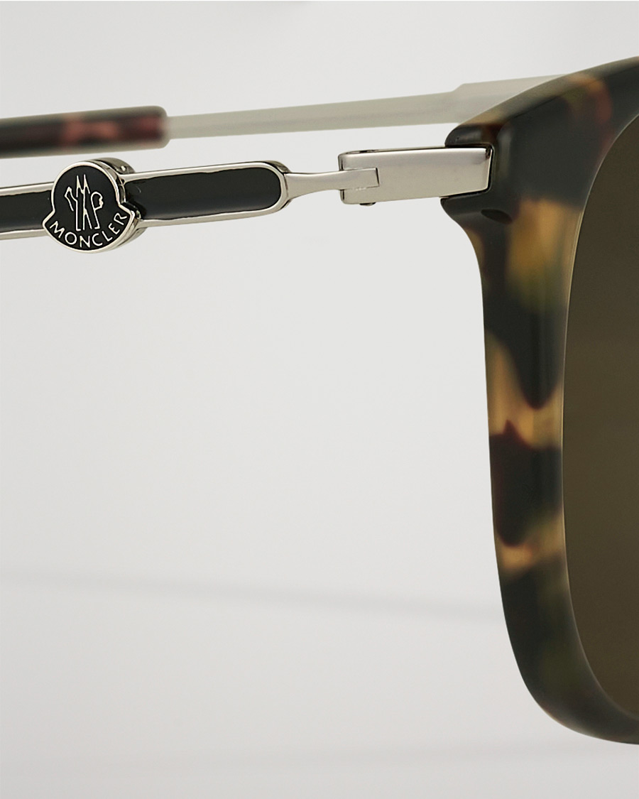 Mies | Moncler Lunettes ML0225 Sunglasses Coloured Havana/Roviex | Moncler Lunettes | ML0225 Sunglasses Coloured Havana/Roviex