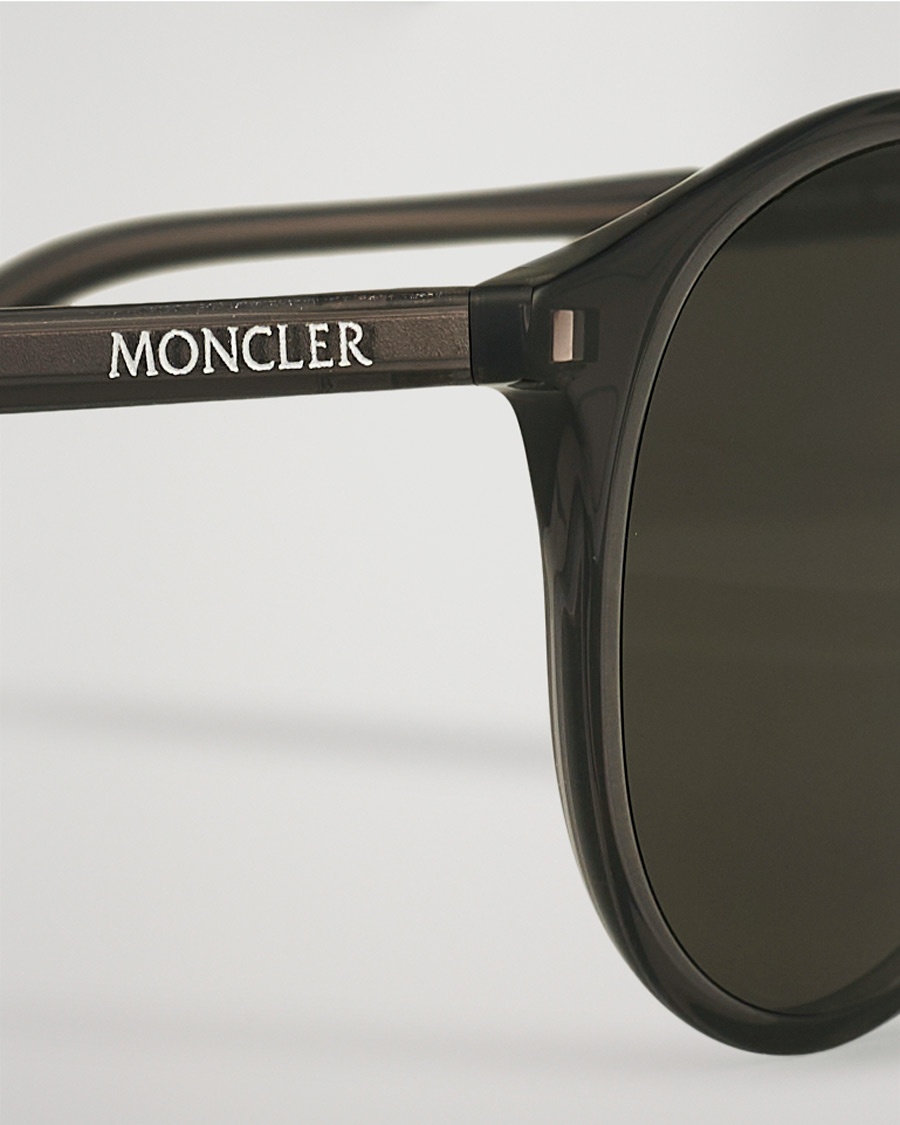 Mies | Moncler Lunettes Violle Polarized Sunglasses Shiny Black/Smoke | Moncler Lunettes | Violle Polarized Sunglasses Shiny Black/Smoke