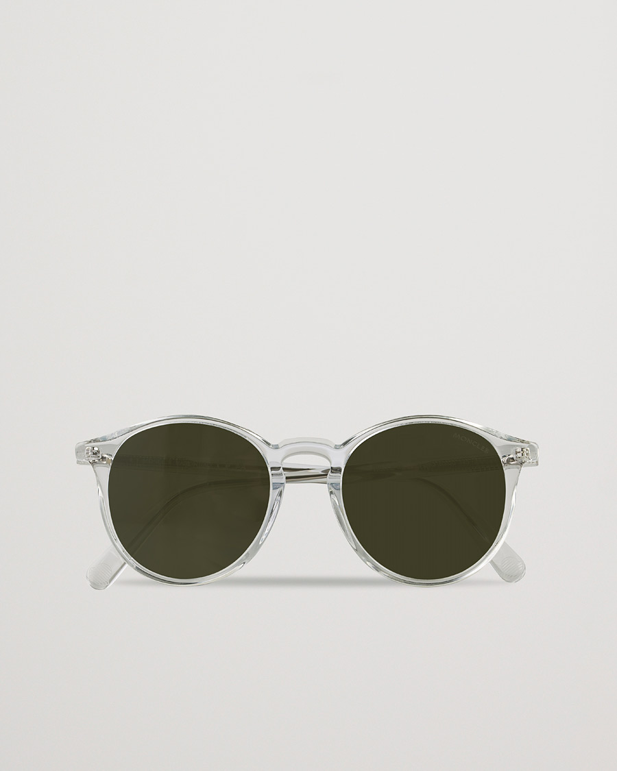 Mies |  | Moncler Lunettes | Violle Polarized Sunglasses Crystal/Green Mirror