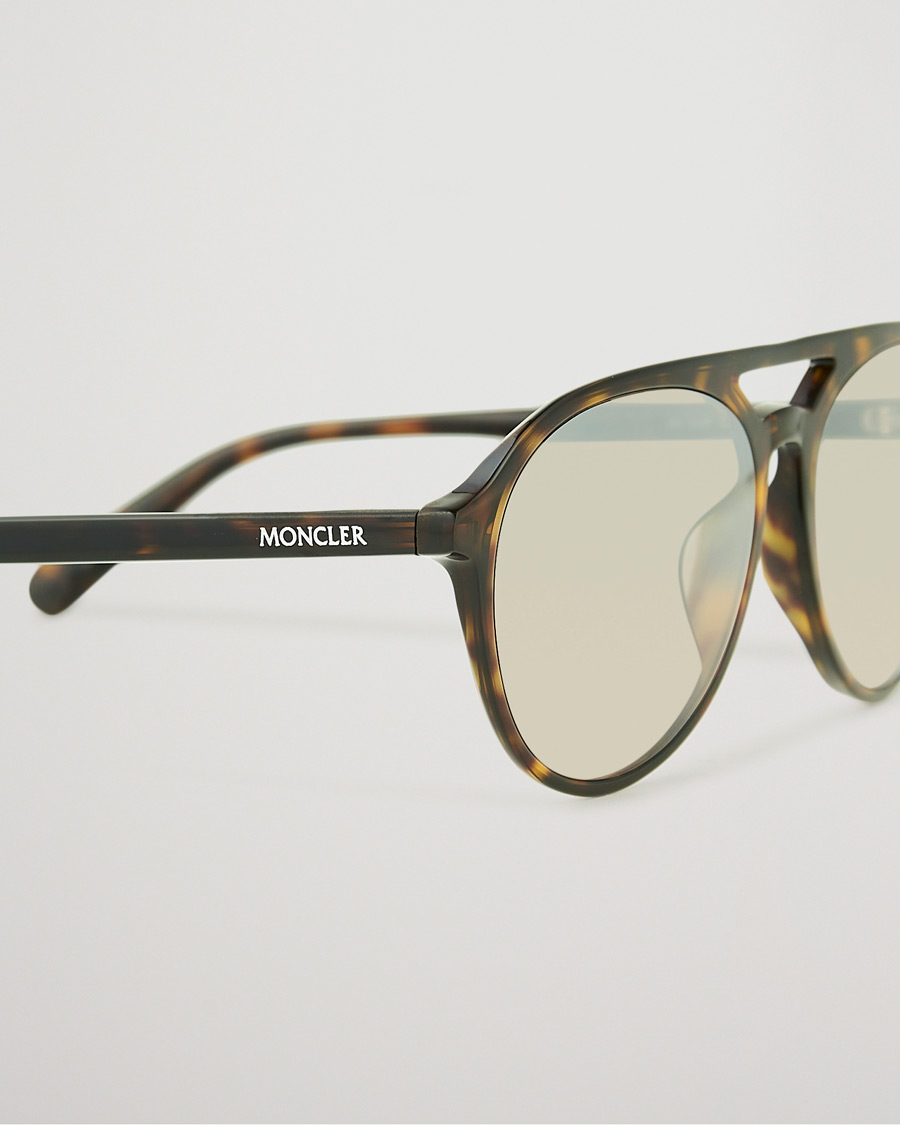 Mies | Moncler Lunettes ML0228 Sunglasses Dark Havana/Roviex | Moncler Lunettes | ML0228 Sunglasses Dark Havana/Roviex