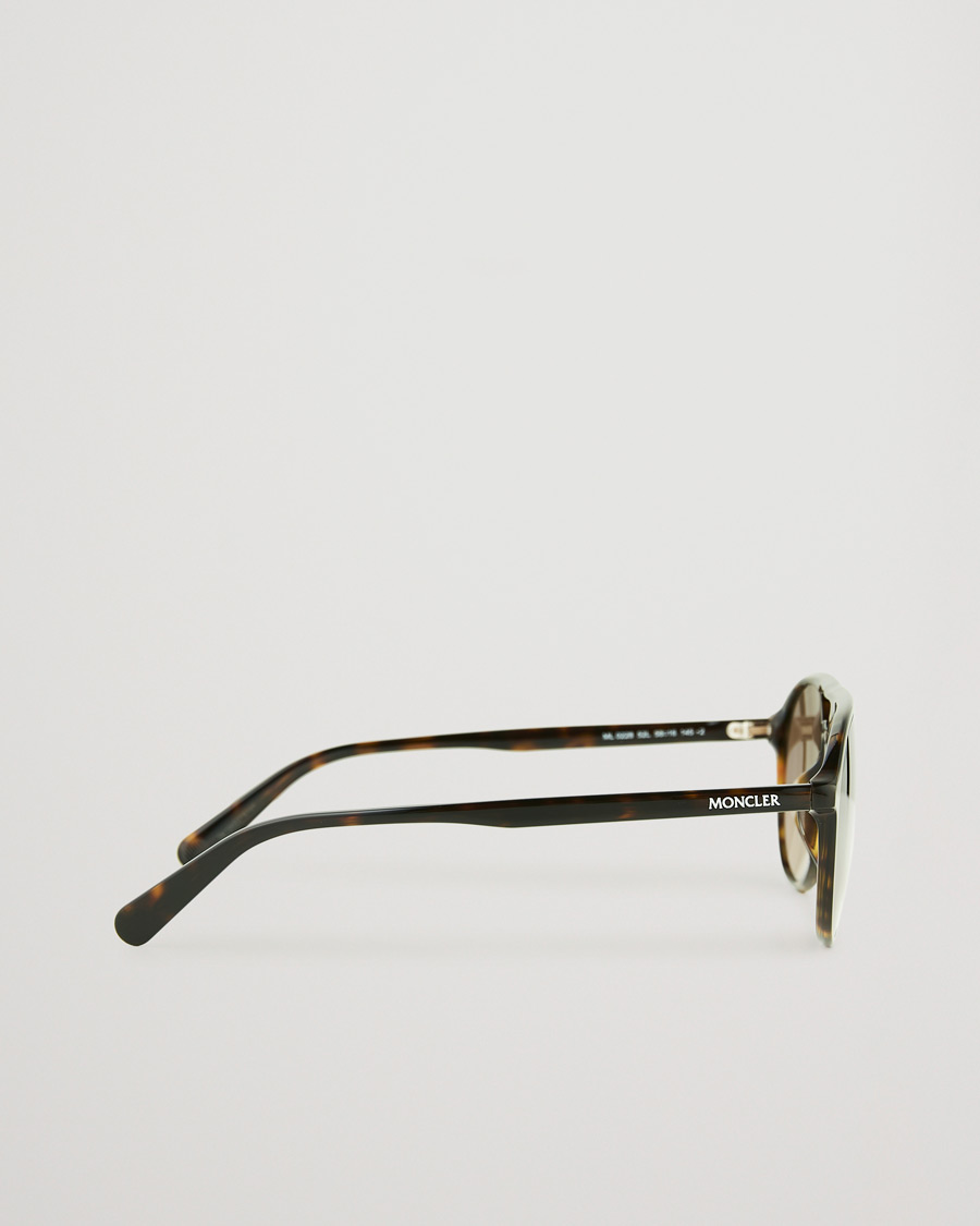 Mies | Moncler Lunettes ML0228 Sunglasses Dark Havana/Roviex | Moncler Lunettes | ML0228 Sunglasses Dark Havana/Roviex