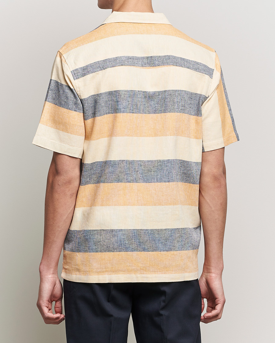 Mies | Kauluspaidat | Lyle & Scott | Artisinal Resort Short Sleeve Shirt Gold Haze