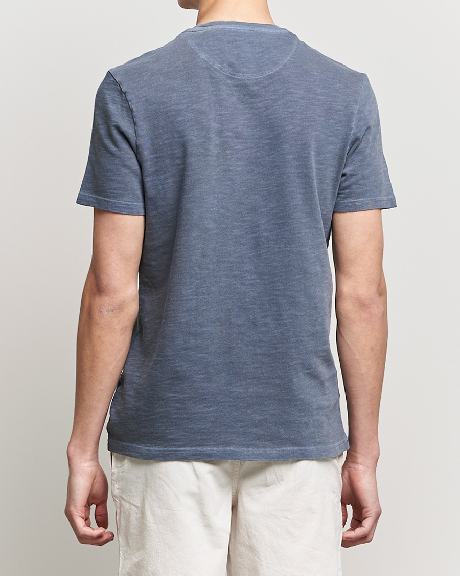 Mies | T-paidat | Lyle & Scott | Cotton Slub T-shirt Dark Navy