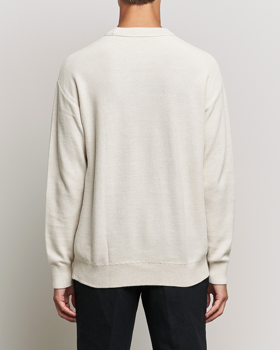 Mies | Puserot | Calvin Klein | Texture Knitted Sweater Stony Beige