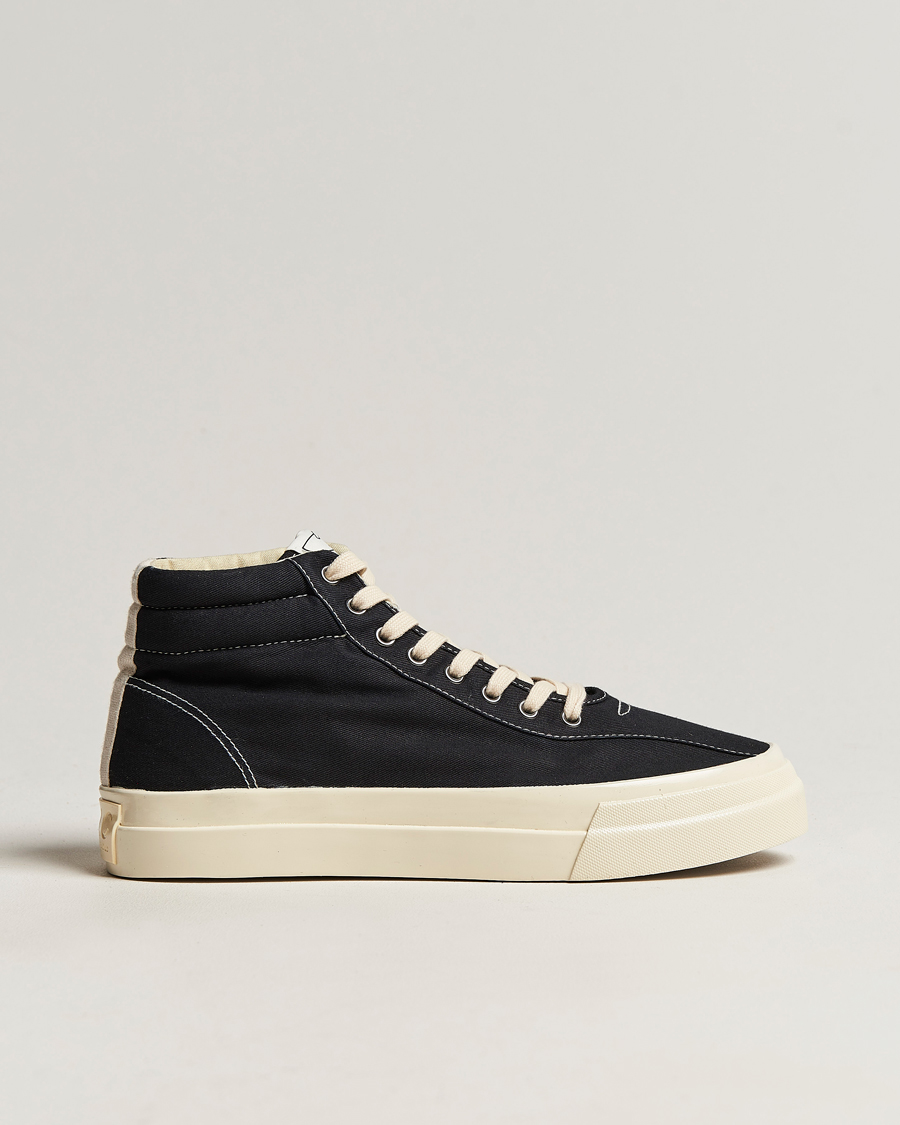 Mies | Stepney Workers Club Varden High Top Canvas Sneaker Black | Stepney Workers Club | Varden High Top Canvas Sneaker Black