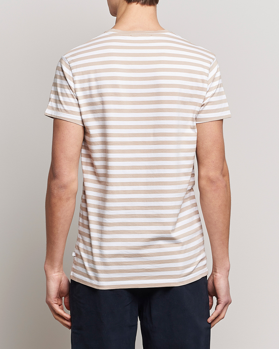 Mies | T-paidat | Samsøe Samsøe | Samsøe & Samsøe Patrick Crew Neck Tee White Pure Cashmere