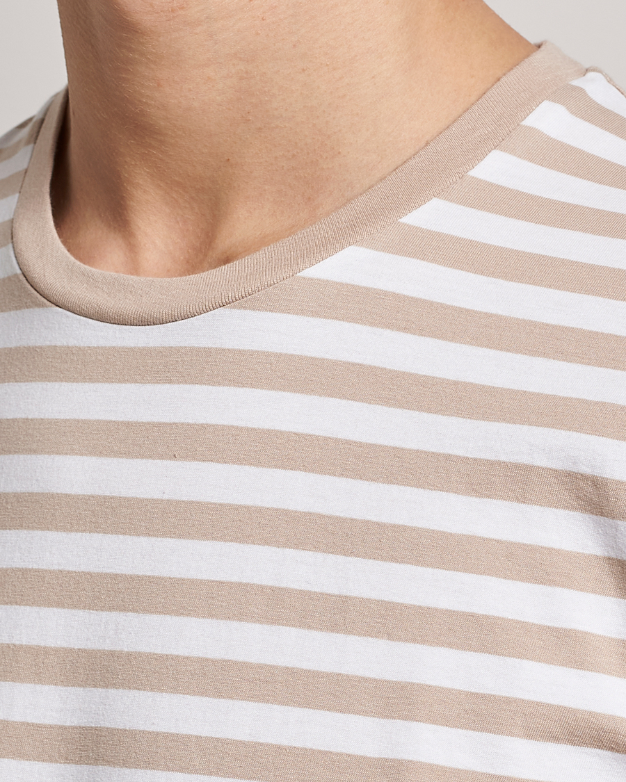 Mies | T-paidat | Samsøe Samsøe | Samsøe & Samsøe Patrick Crew Neck Tee White Pure Cashmere