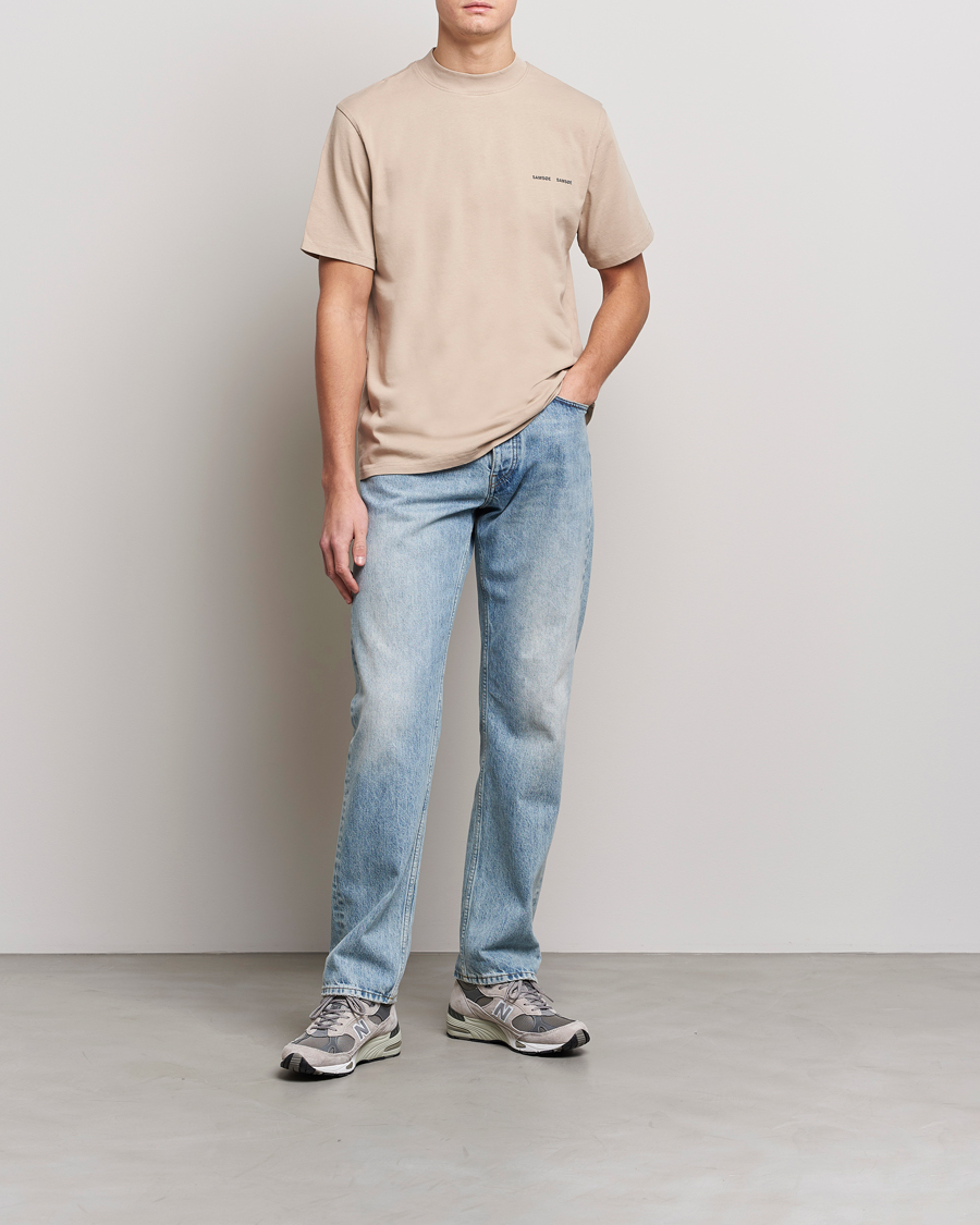 Mies | T-paidat | Samsøe Samsøe | Norsbro Organic Cotton Tee Pure Cashmere