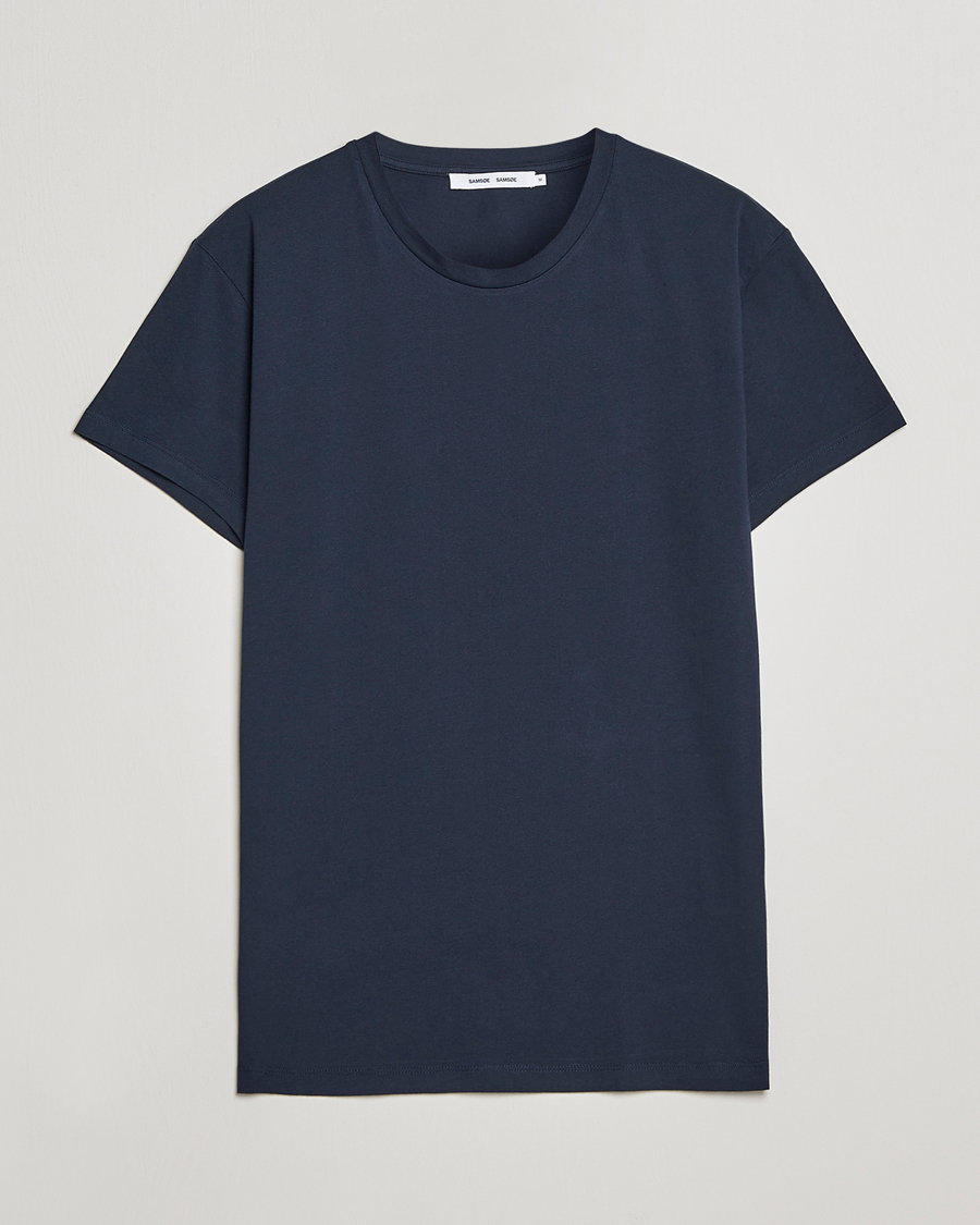 Mies | T-paidat | Samsøe Samsøe | Kronos Crew Neck Tee Total Eclipse