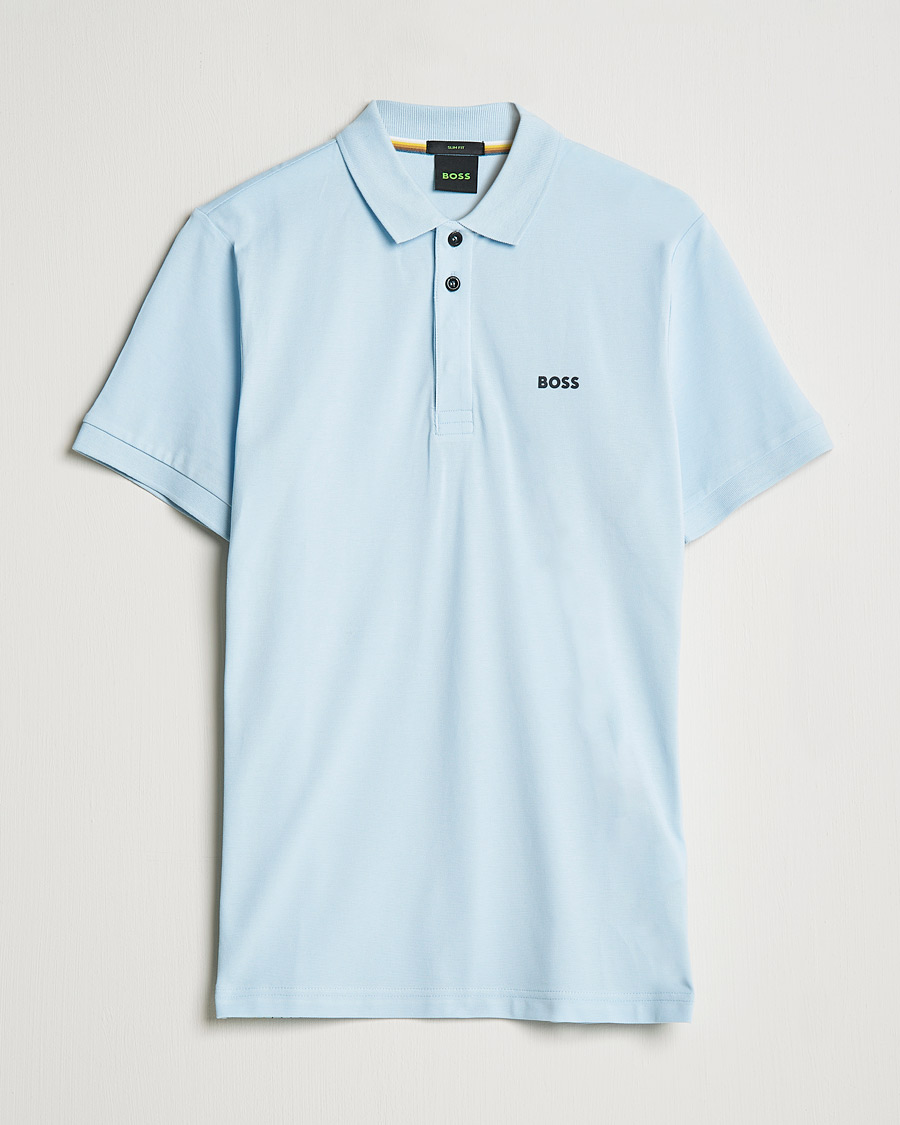 Mies | Pikeet | BOSS GREEN | BOSS Athleisure Paule Slim Fit Polo Light Blue