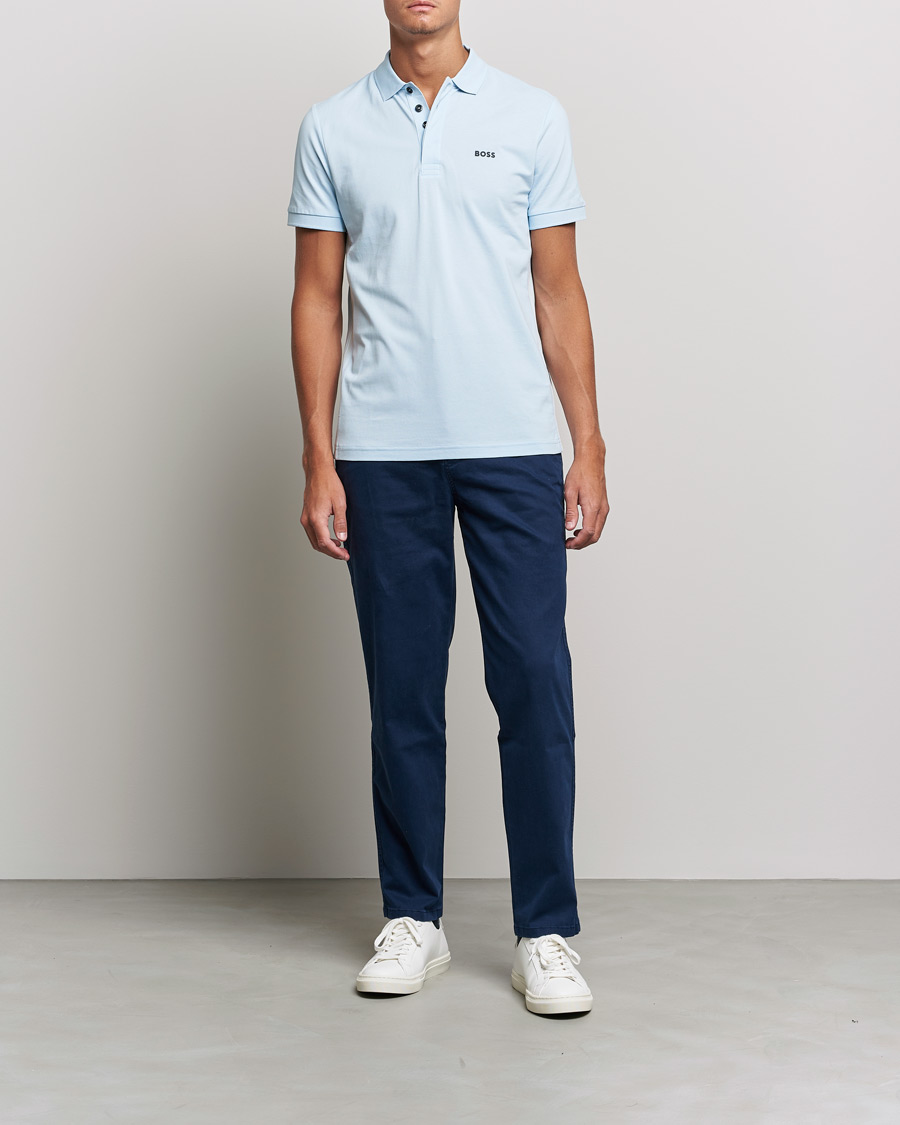 Mies | Pikeet | BOSS GREEN | BOSS Athleisure Paule Slim Fit Polo Light Blue