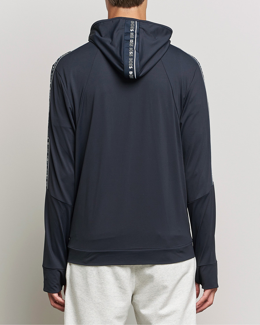Mies | Puserot | BOSS GREEN | Sicon Gym Full Zip Hoodie Dark Blue