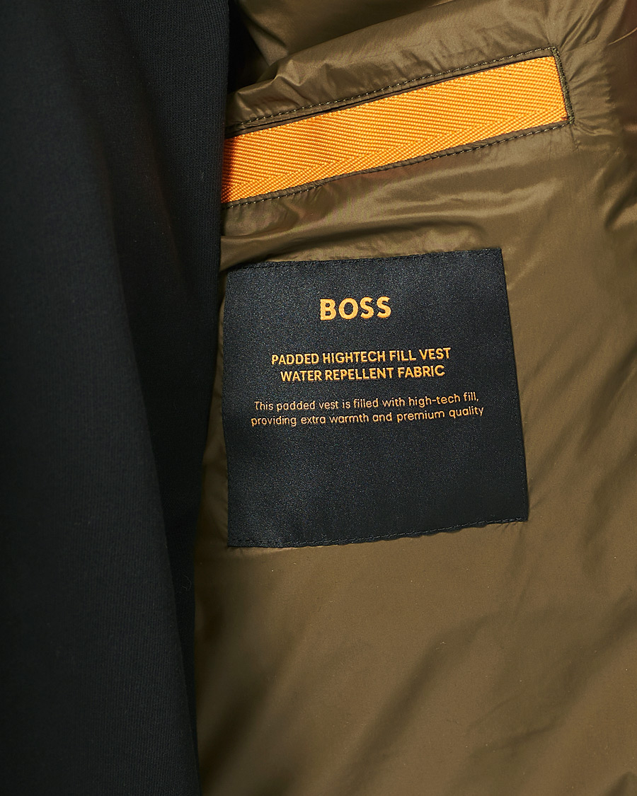 Mies | Takit | BOSS ORANGE | Odeno Down Vest Dark Green