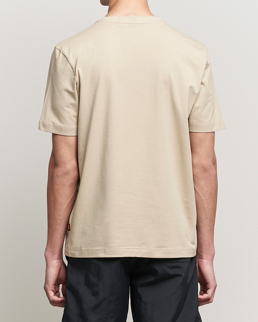 Mies | T-paidat | BOSS ORANGE | BOSS Casual Tchup Logo Crew Neck Tee Light Beige