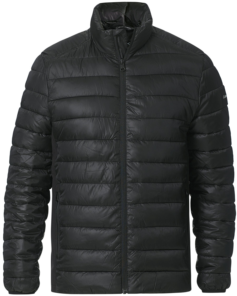 Mies | Takit | Calvin Klein | Recycled Side Logo Down Jacket Black
