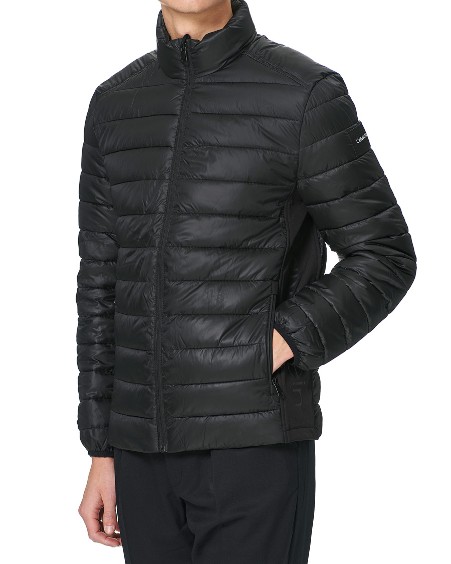 Mies | Takit | Calvin Klein | Recycled Side Logo Down Jacket Black
