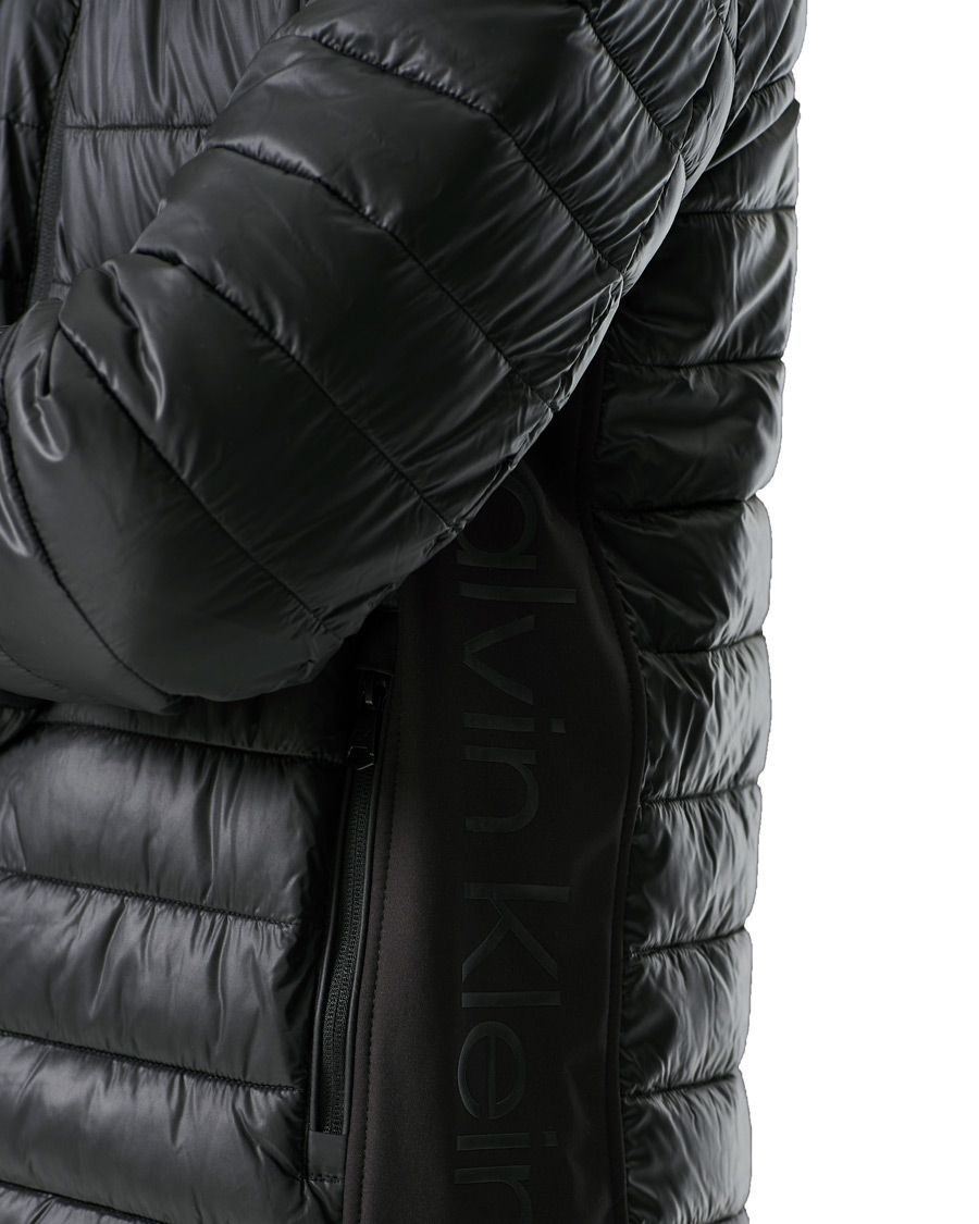 Mies | Takit | Calvin Klein | Recycled Side Logo Down Jacket Black