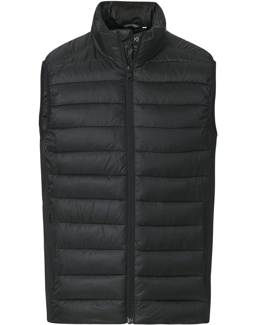 Mies | Takit | Calvin Klein | Recycled Side Logo Down Vest Black
