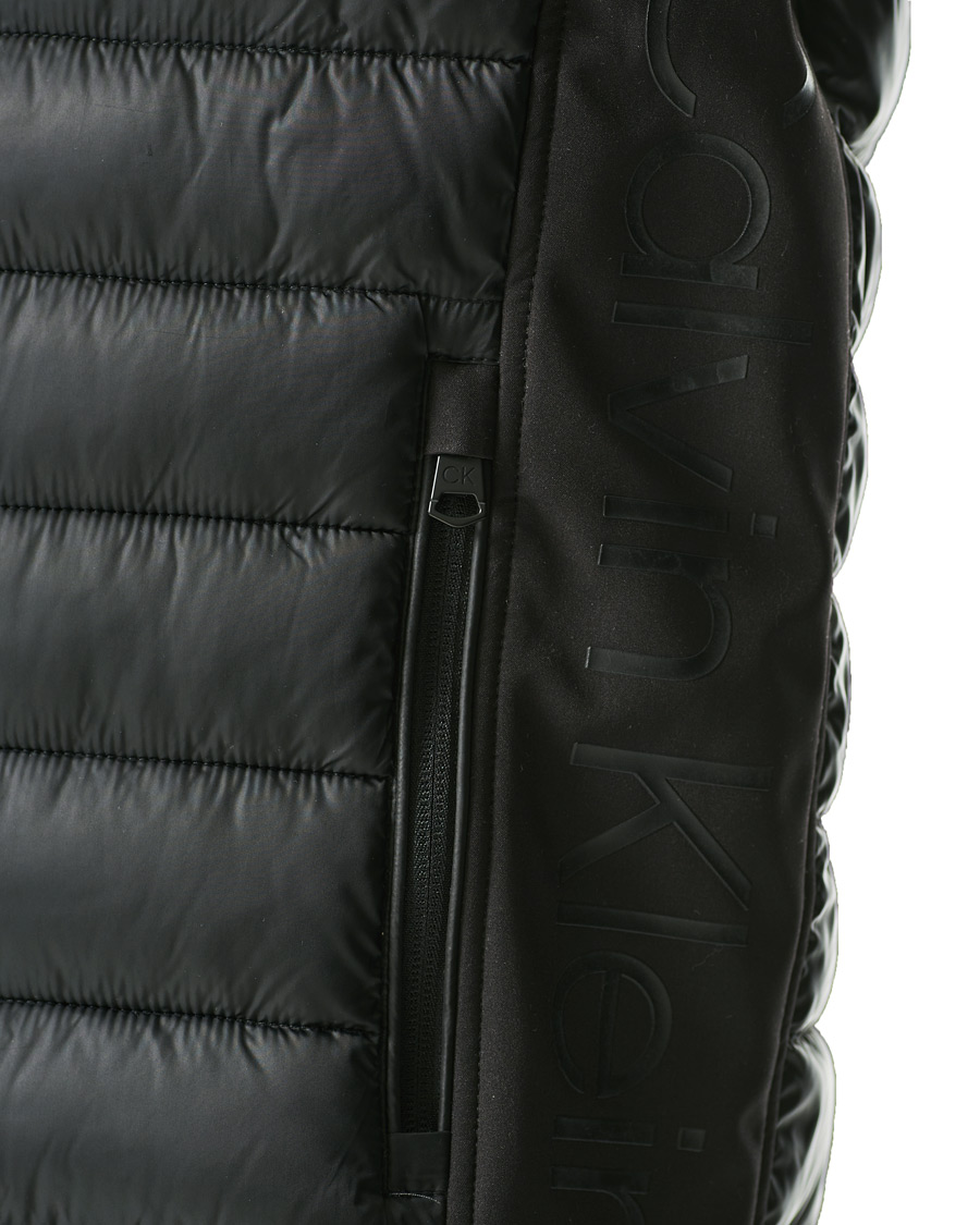 Mies | Takit | Calvin Klein | Recycled Side Logo Down Vest Black