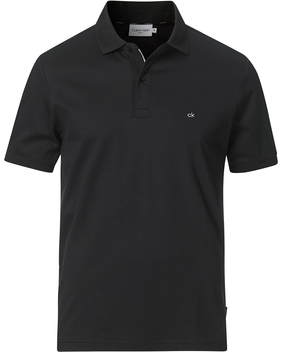 Mies | Pikeet | Calvin Klein | Liquid Touch Slim Fit Polo Black