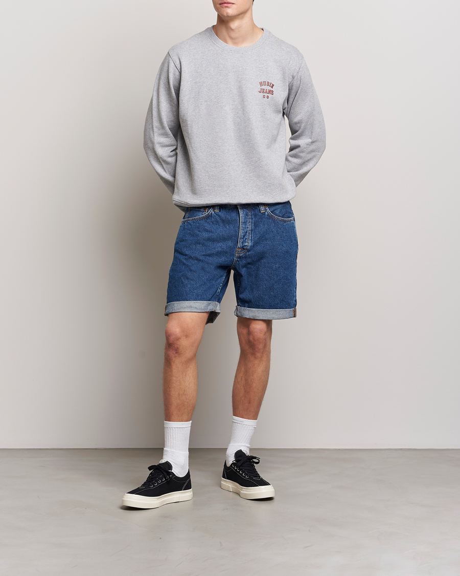 Mies | Contemporary Creators | Nudie Jeans | Josh Stretch Denim Shorts 90s Stone Denim