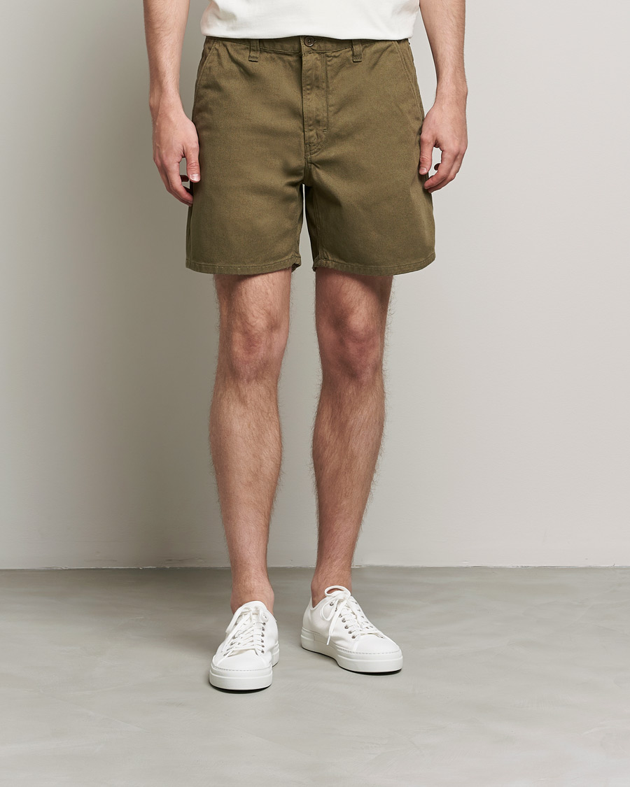 Mies | Shortsit | Nudie Jeans | Luke Worker Shorts Faded Green