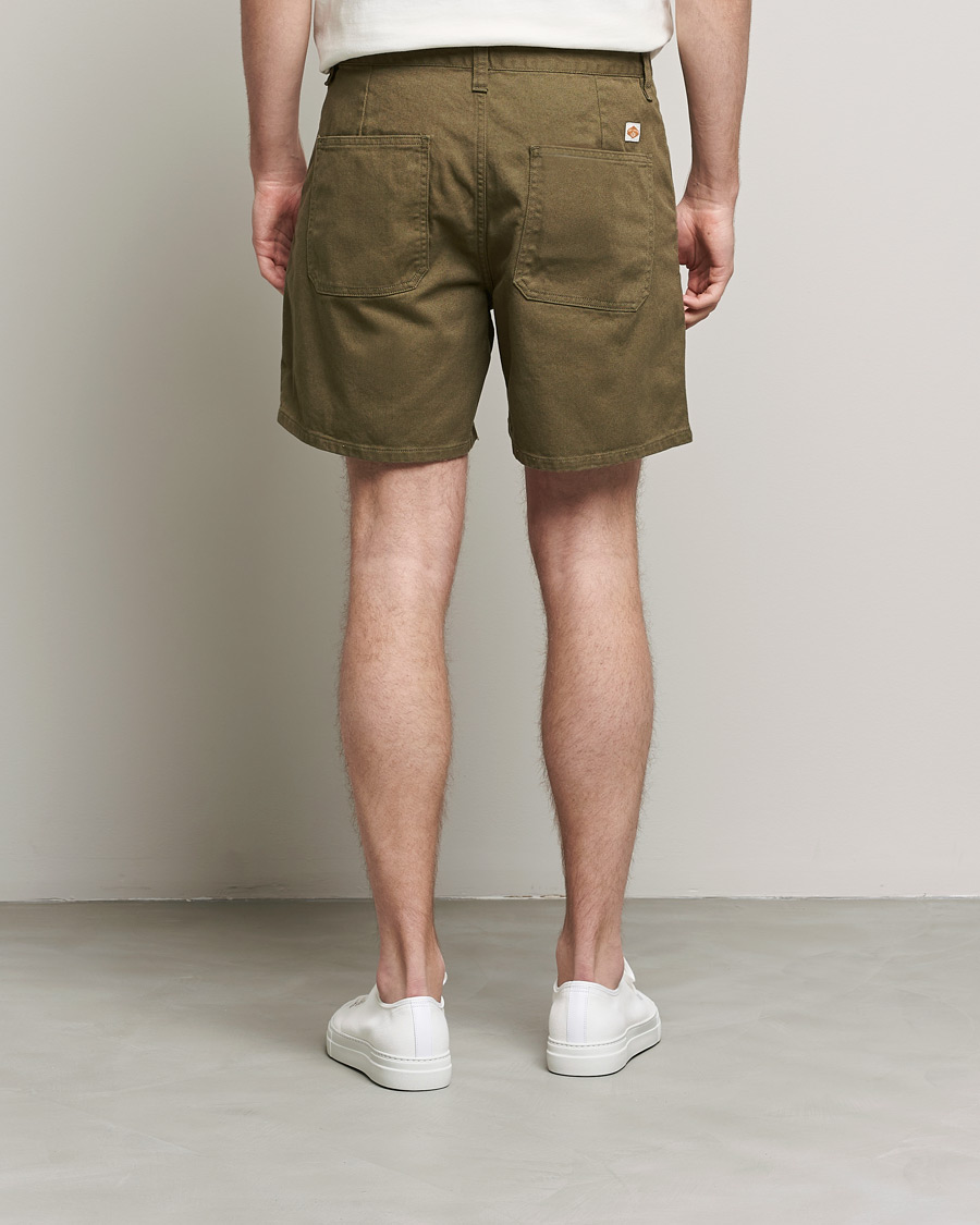 Mies | Shortsit | Nudie Jeans | Luke Worker Shorts Faded Green
