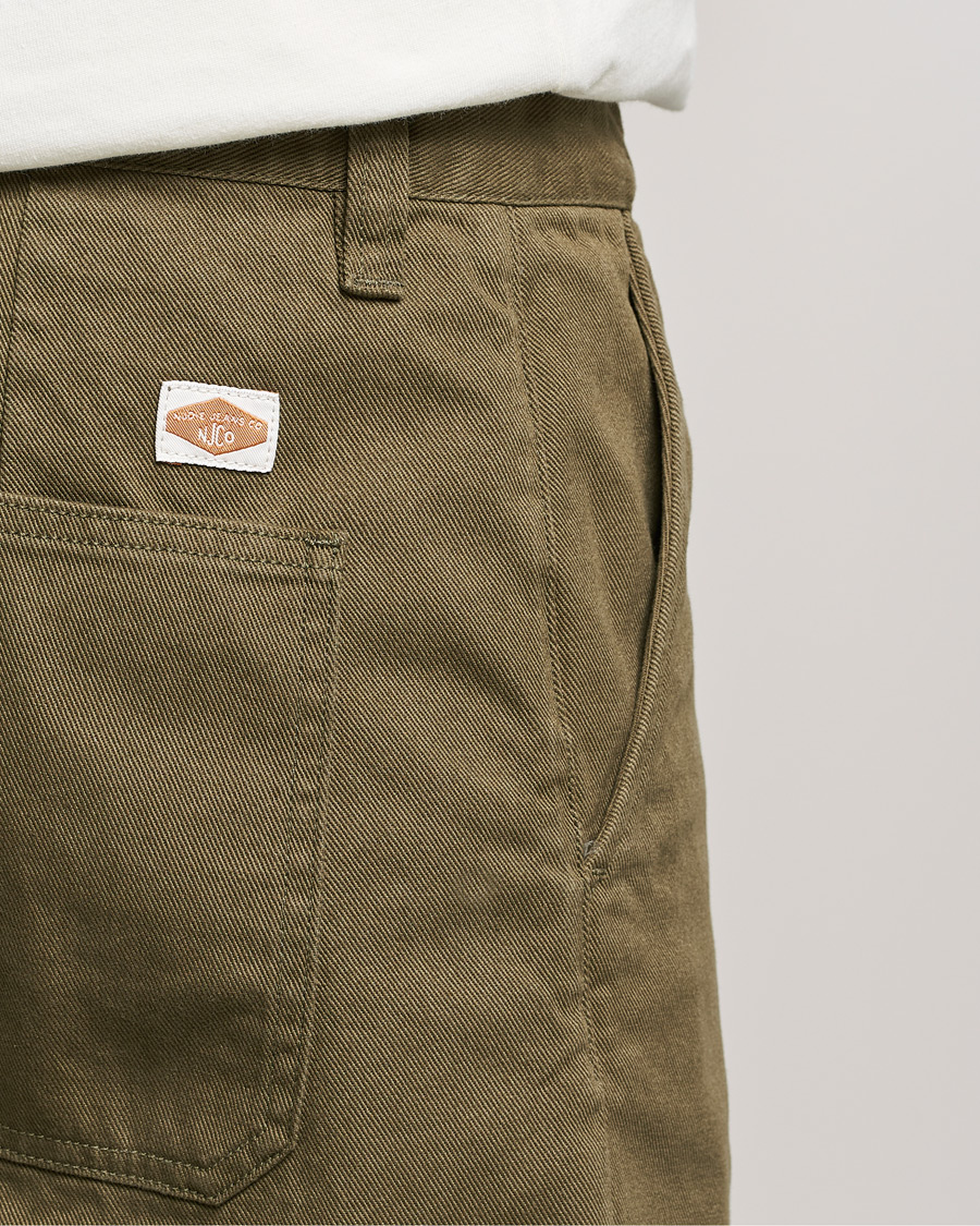 Mies | Shortsit | Nudie Jeans | Luke Worker Shorts Faded Green