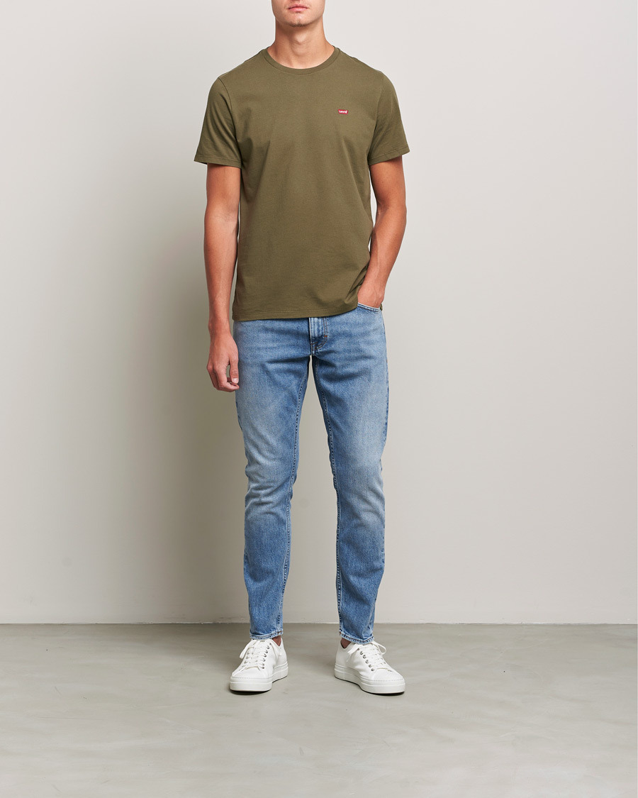 Mies | Farkut | Tiger of Sweden | Pistolero Stretch Cotton Jeans Meduim Blue