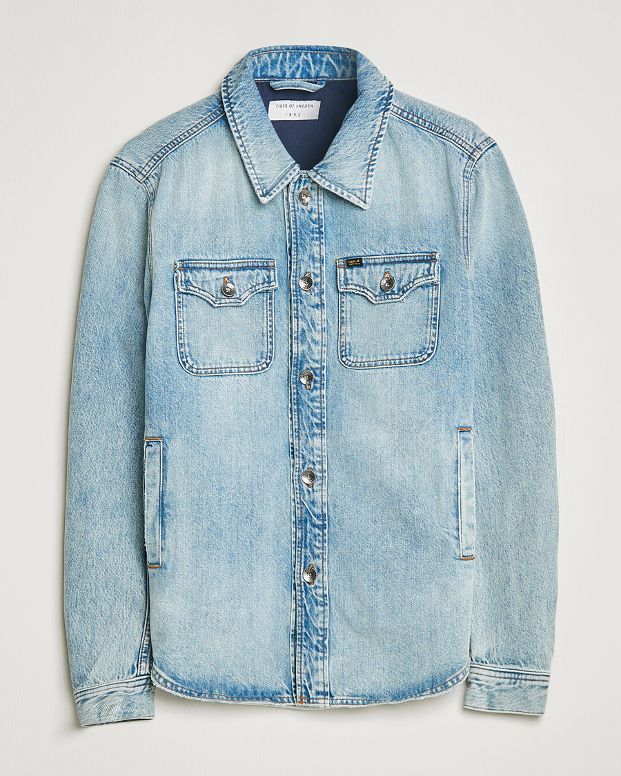 Mies | Takit | Tiger of Sweden | Get Jeans Jacket Light Blue
