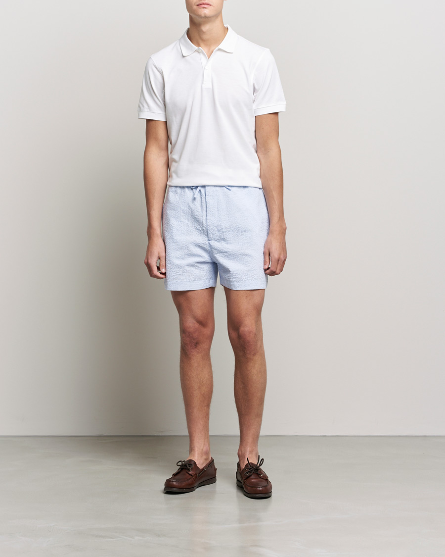 Mies | Shortsit | Tiger of Sweden | Birsh Shorts Light Blue
