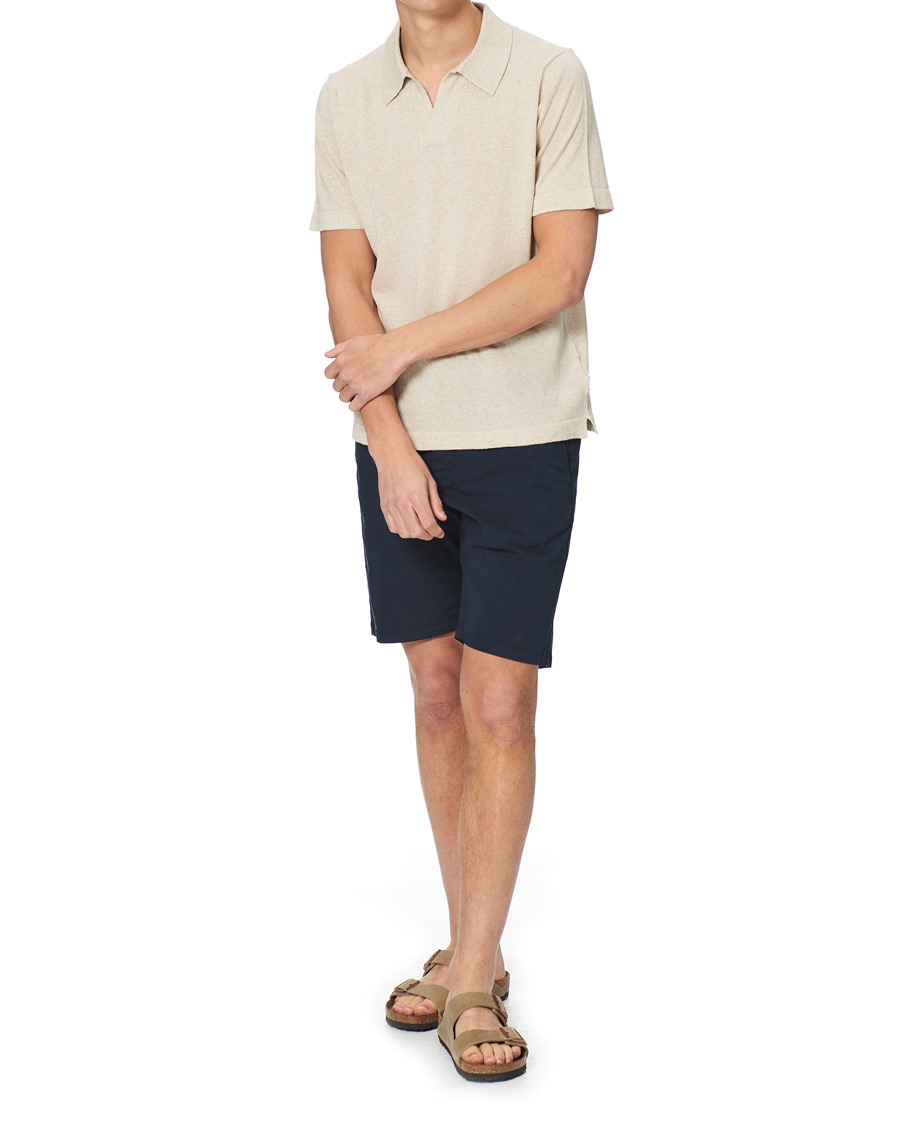 Mies | Alennusmyynti vaatteet | NN07 | Ryan Cotton/Linen Polo Oat