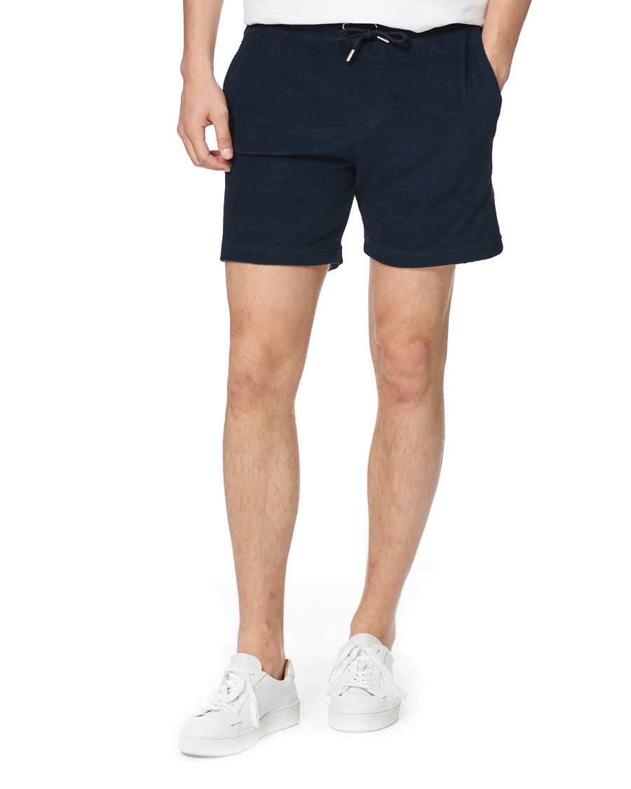 Mies | Shortsit | NN07 | Cameron Terry Shorts Navy