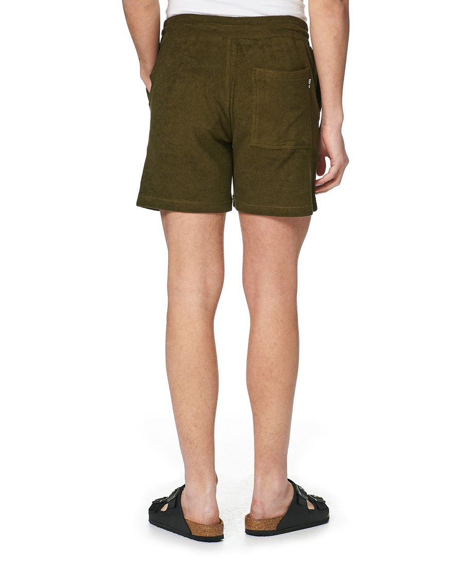 Mies | Shortsit | NN07 | Cameron Terry Shorts Dark Olive