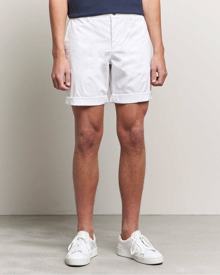 Mies | Shortsit | J.Lindeberg | Nathan Super Satin Shorts White