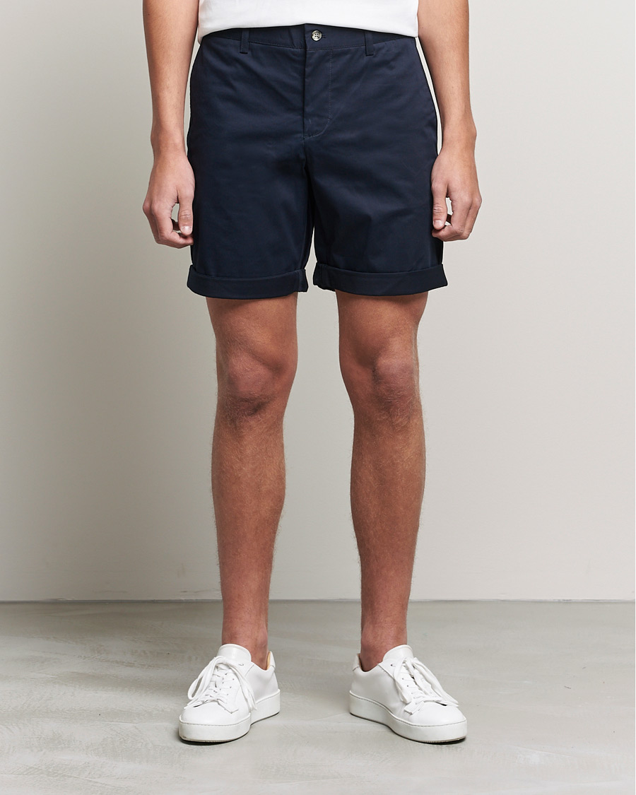 Mies | Shortsit | J.Lindeberg | Nathan Super Satin Shorts Navy