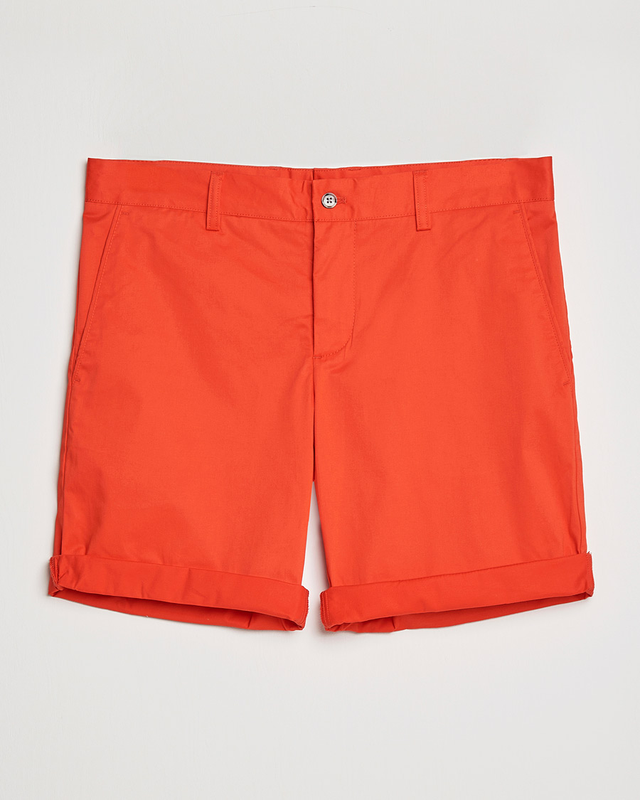 Mies | Shortsit | J.Lindeberg | Nathan Super Satin Shorts Flame Scarlet