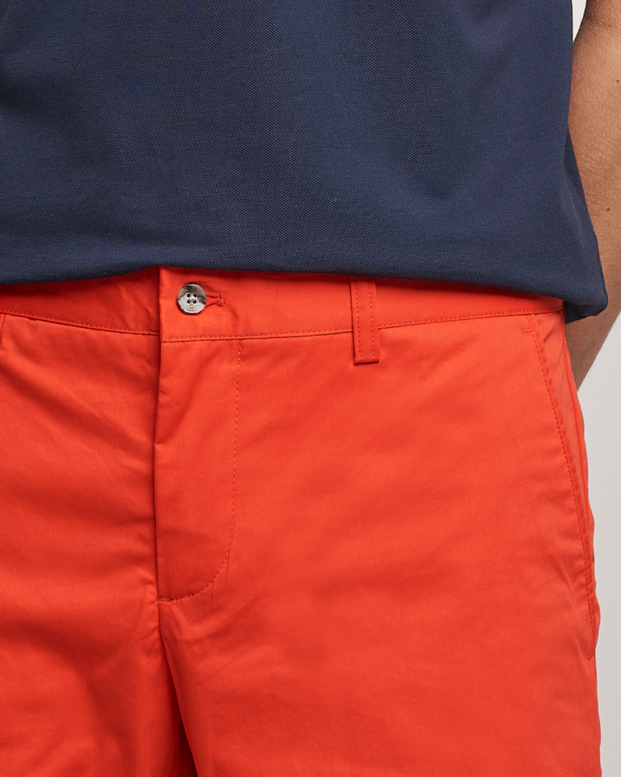 Mies | Shortsit | J.Lindeberg | Nathan Super Satin Shorts Flame Scarlet