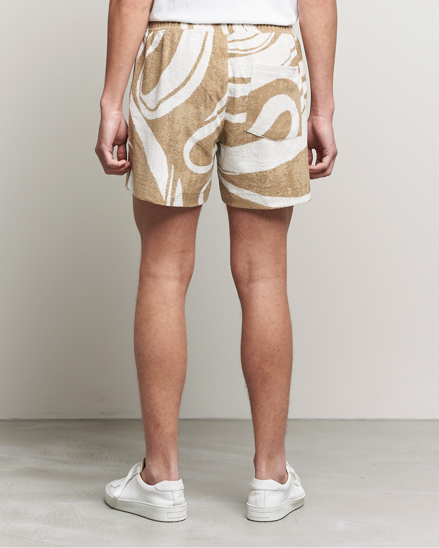Mies | Shortsit | J.Lindeberg | Bolt Toweling Jacquard Shorts Safari Beige