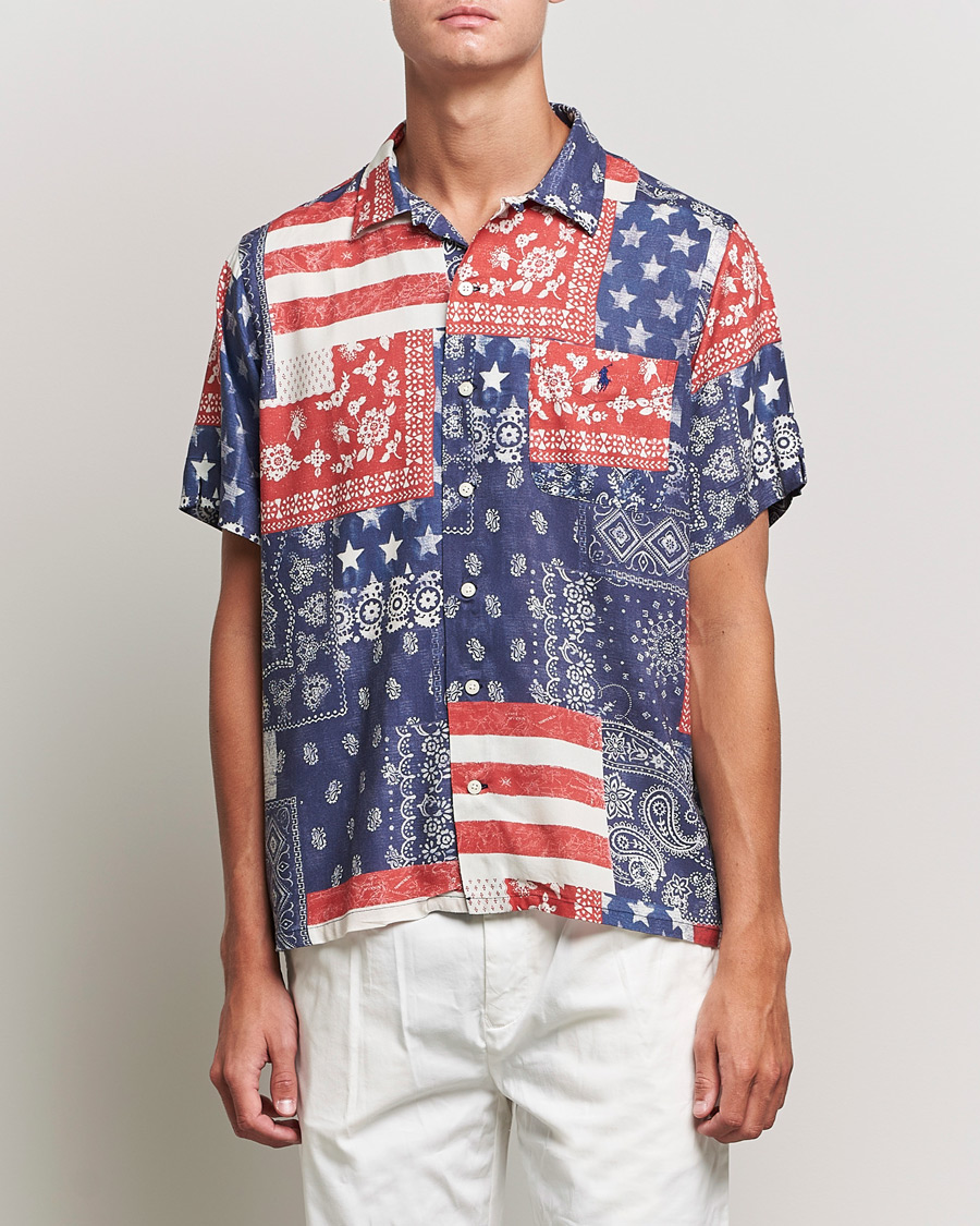 Mies | Kauluspaidat | Polo Ralph Lauren | Printed Short Sleeve Resort Collar Shirt Multi