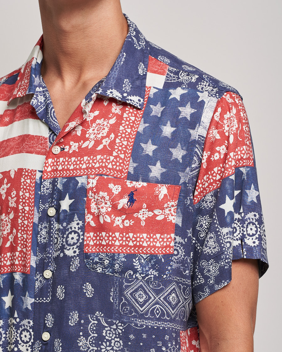 Mies | Kauluspaidat | Polo Ralph Lauren | Printed Short Sleeve Resort Collar Shirt Multi