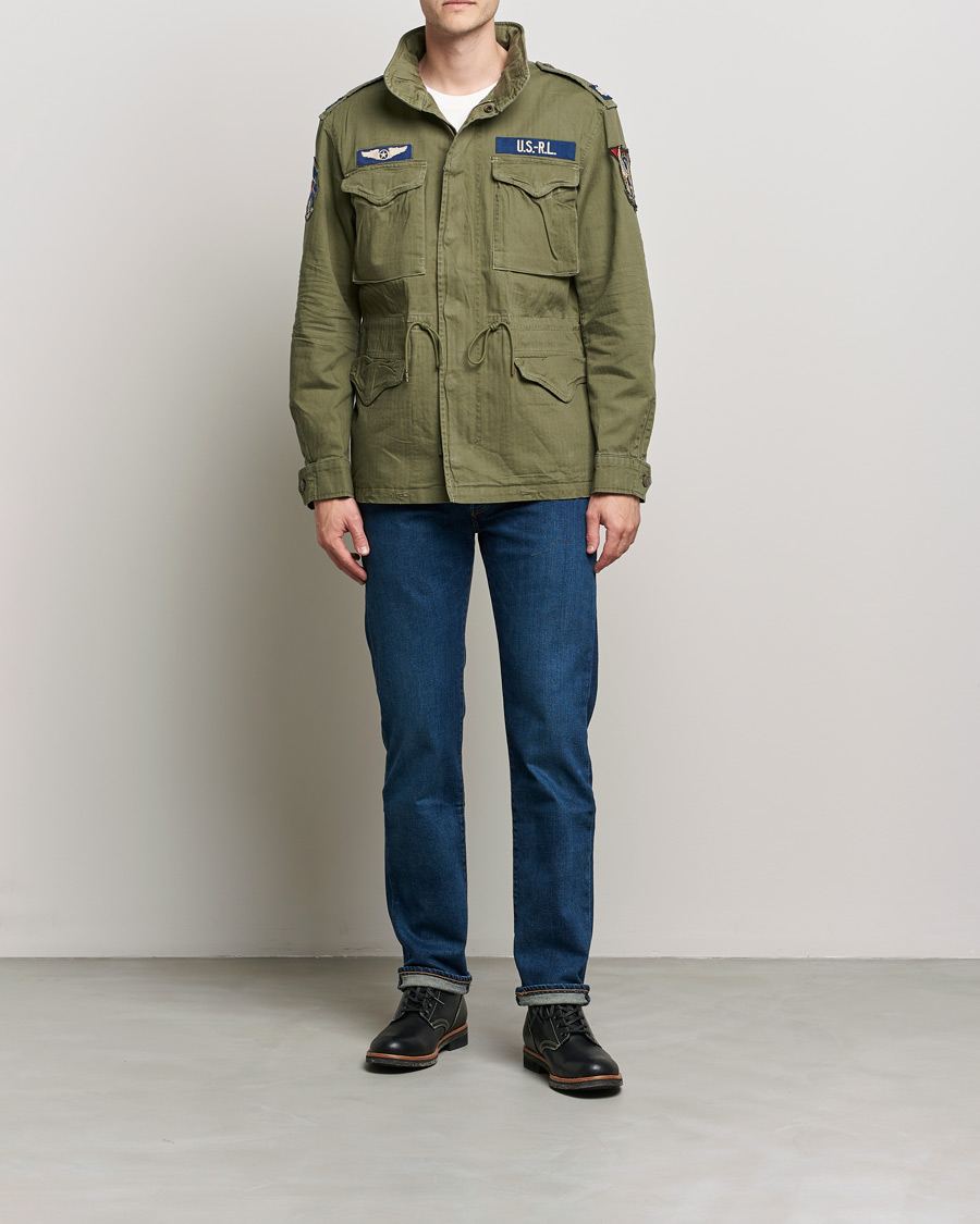 Mies | Takit | Polo Ralph Lauren | M65 Herringbone Field Jacket Olive