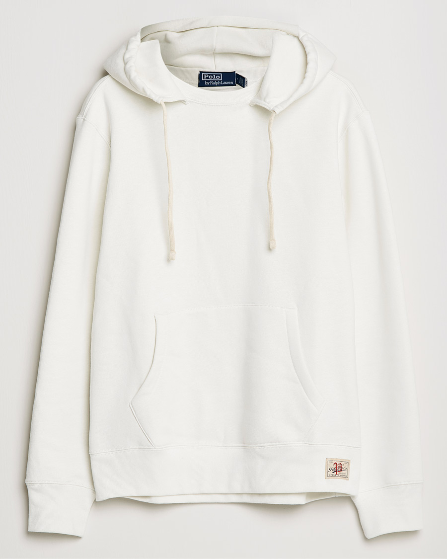 Mies | Puserot | Polo Ralph Lauren | Vintage Fleece Hoodie Deckwash White