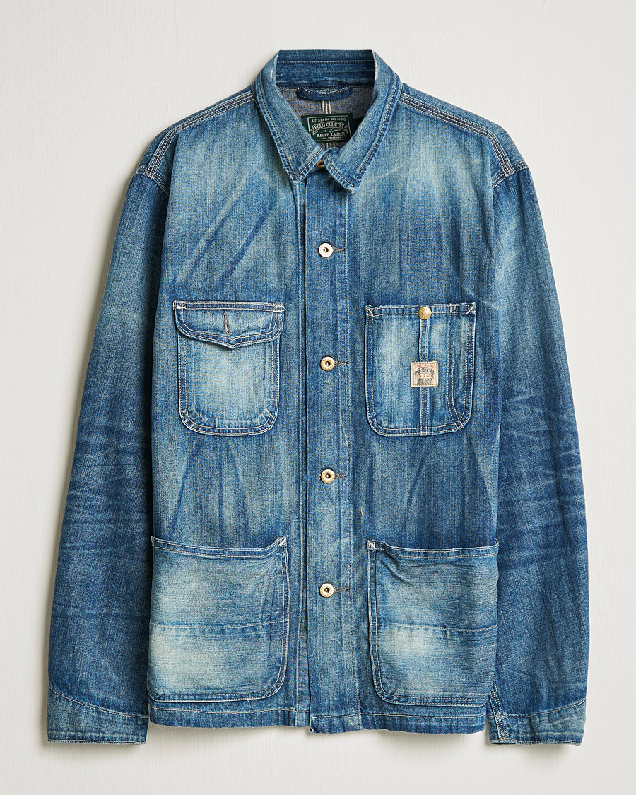 Miehet |  | Polo Ralph Lauren | Unlined Denim Shirt Jacket Blue