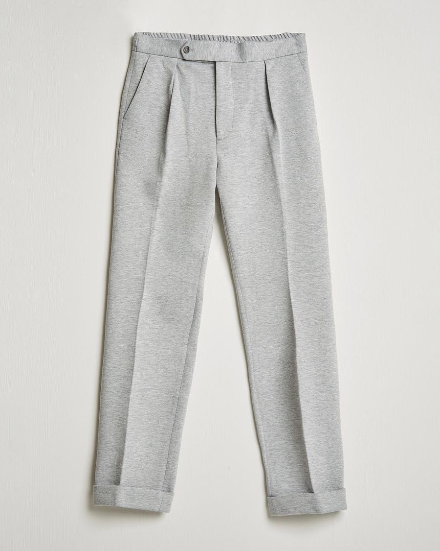 Mies | Housut | Polo Ralph Lauren | Brad Jersey Knitted Trousers Andover Heather